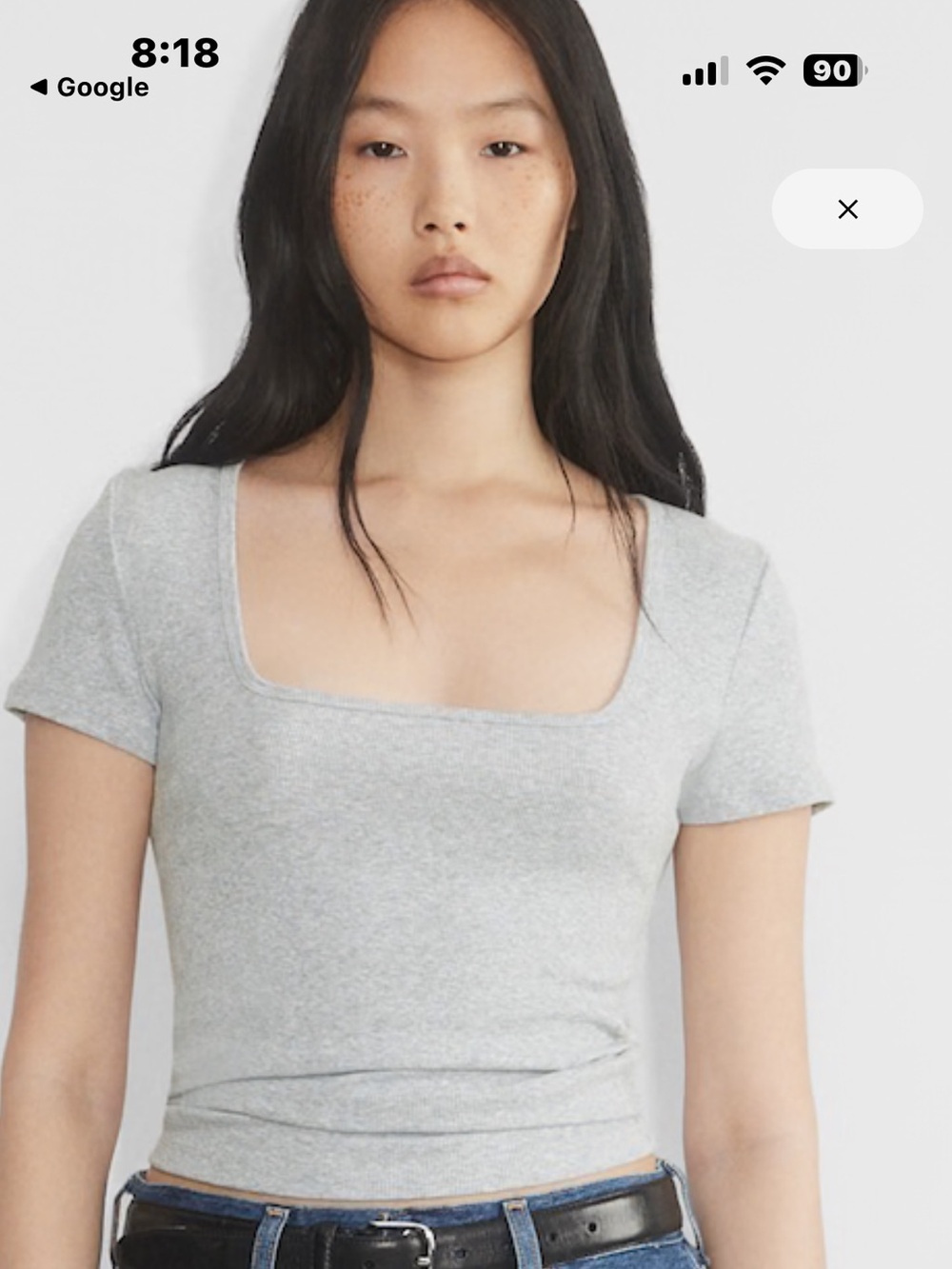 Aritiza Homestretch Square Neck T-shirt